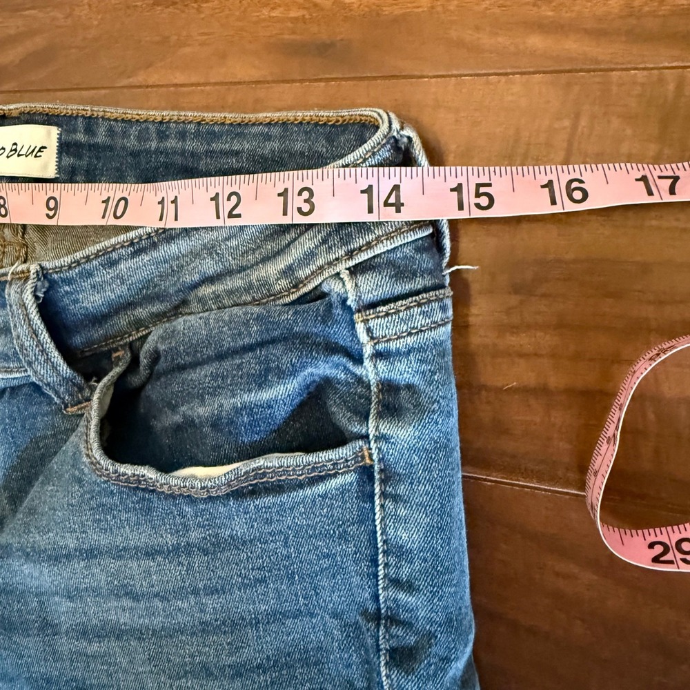 Studio Blue Womens Skinny Jeans Medium Wash Stretch SPT542 Size 28 Stitch Fix - Picture 6 of 8